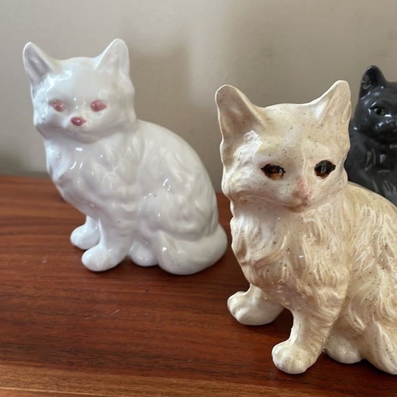 Bundle of 5 vintage ceramic cats - Picture 4 of 11